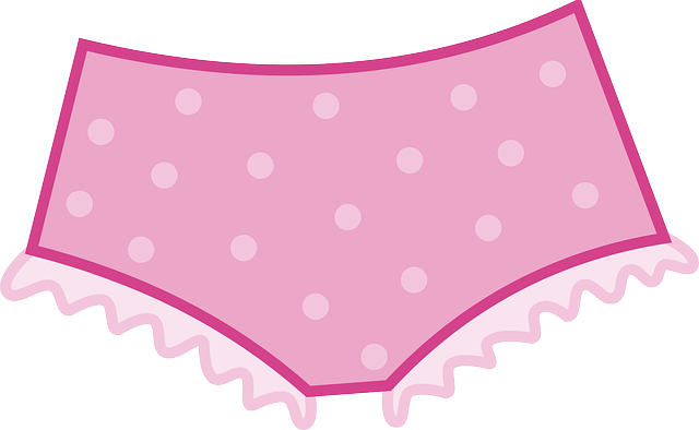 růžové kalhotky