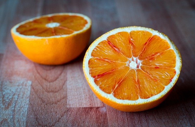 Rozřízlý pomeranč
